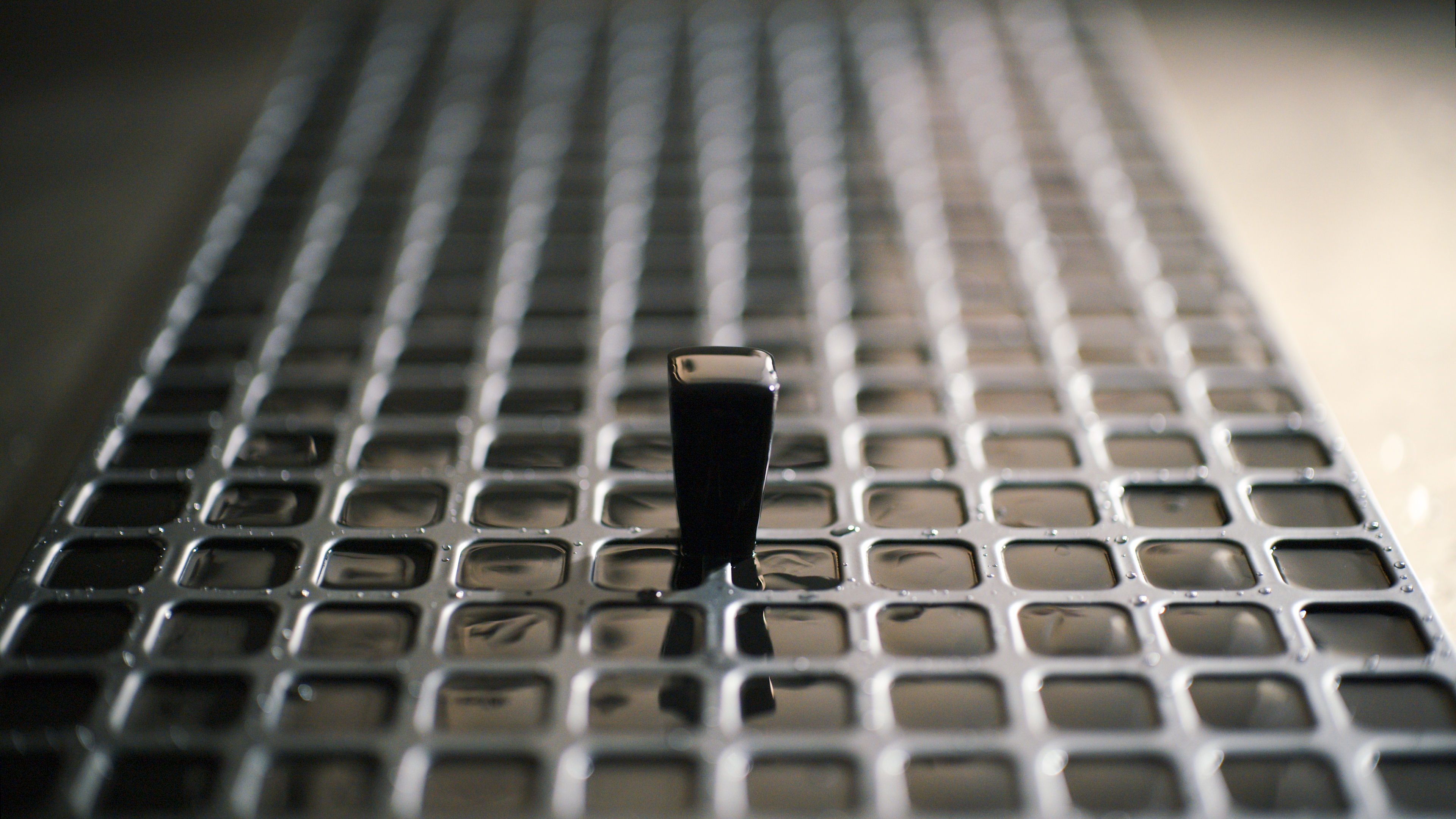 Veritas substrate close-up